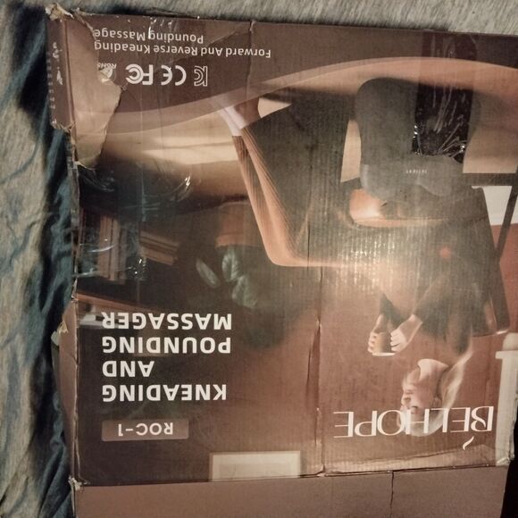 Cordless 4D Shiatsu And Percussion Massage Pillow With Heat Deep Tissue Pain... - Picture 11 of 11